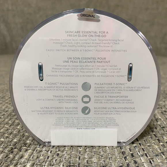 NWT FOREO LUNA 4 go travel friendly facial cleansing and massaging device - Picture 3 of 9